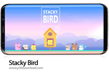 دانلود Stacky Bird v1.0.1.47 + Mod - بازی موبایل پرنده مربعی