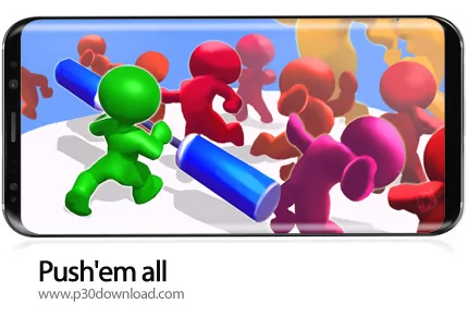 دانلود Push'em all v1.32 + Mod - بازی موبایل هل دادن رقبا