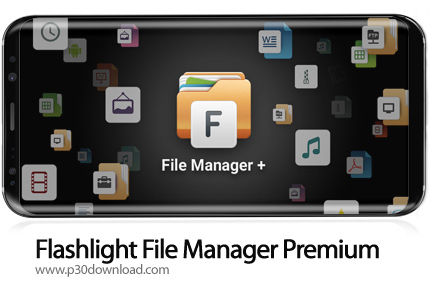 دانلود Flashlight File Manager Premium v2.4.9 - نرم افزار فایل منیجر ساده و قدرتمند