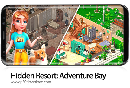 دانلود Hidden Resort: Adventure Bay v0.9.33 + Mod - بازی موبایل تفرجگاه مخفی