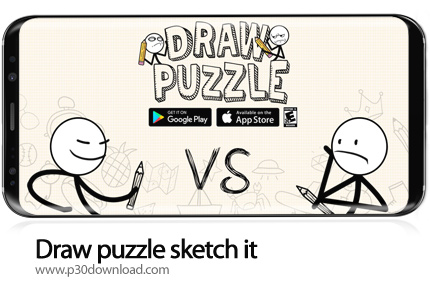 دانلود Draw puzzle: sketch it v1.1.9 + Mod - بازی موبایل پازل نقاشی: نقاشی کن