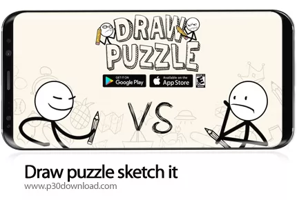 دانلود Draw puzzle: sketch it v1.1.9 + Mod - بازی موبایل پازل نقاشی: نقاشی کن