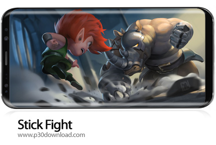دانلود Stick Fight: Heroes Stickman & Shadow Fighter- Run v1.38 + Mod - بازی موبایل جنگجوی کارتونی