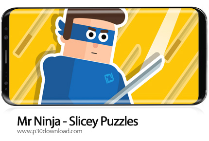 دانلود Mr Ninja - Slicey Puzzles v2.11 + Mod - بازی موبایل آقای نینجا