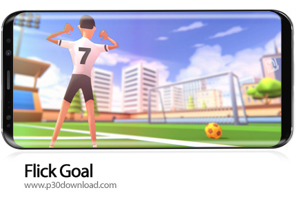 دانلود Flick Goal v1.83 + Mod - بازی موبایل ضربات کاشته