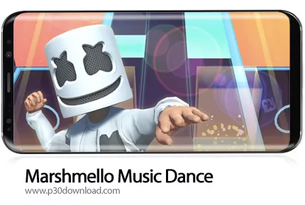 دانلود Marshmello Music Dance v1.5.7 + Mod - بازی موبایل رقص و موسیقی با مارشملو