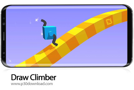 دانلود Draw Climber v1.12.00 + Mod - بازی موبایل بالارونده