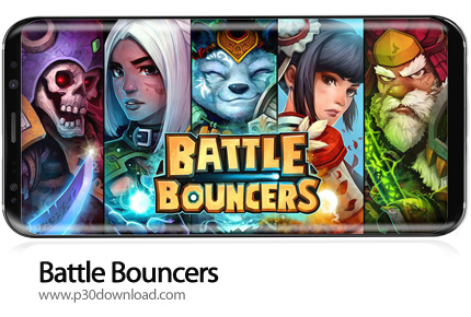 دانلود Battle Bouncers v1.18.1 - بازی موبایل قهرمانان نبرد