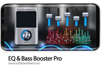دانلود EQ & Bass Booster Pro v1.5.7 - برنامه موبایل تقویت باس و اکولایزر