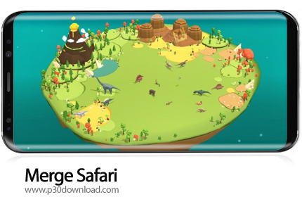 دانلود Merge Safari v1.0.103 + Mod - بازی موبایل اکتشافات ترکیبی