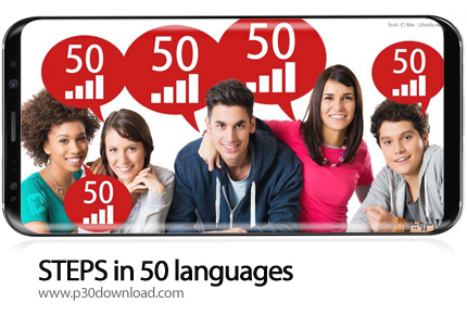 دانلود STEPS in 50 languages Premium v12.2 - برنامه موبایل یادگیری سریع و ساده زبان