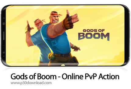 دانلود Gods of Boom - Online PvP Action v23.2.202 - بازی موبایل تیراندازی آنلاین
