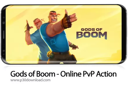 دانلود Gods of Boom - Online PvP Action v23.2.202 - بازی موبایل تیراندازی آنلاین