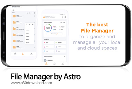دانلود File Manager by Astro (File Browser) Full v8.4.2 - برنامه موبایل مدیریت فایل قدرتمند و عالی آ