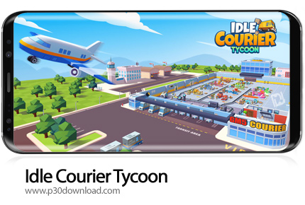دانلود Idle Courier Tycoon v1.12.0 + Mod - بازی موبایل شبیه ساز بسته رسان