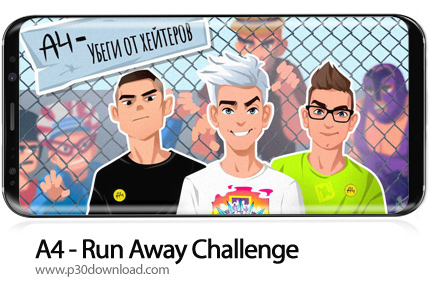 دانلود A4 - Run Away Challenge v1.64 + Mod - بازی موبایل ای 4 - چالش فرار