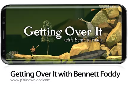 دانلود Getting Over It with Bennett Foddy v1.9.4 - بازی موبایل عروج مرد کوزه ای