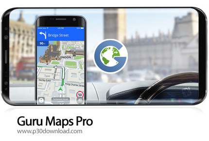 دانلود Guru Maps Pro - Offline Maps & Navigation v4.6.0 - برنامه موبایل مسیریابی آفلاین