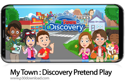 دانلود My Town: Discovery Pretend Play v1.23.13 + Mod - بازی موبایل شهر من: بازی وانمودی جستجو در شه