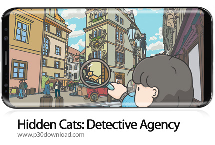 دانلود Hidden Cats: Detective Agency v0.4 + Mod - بازی موبایل گربه های مخفی