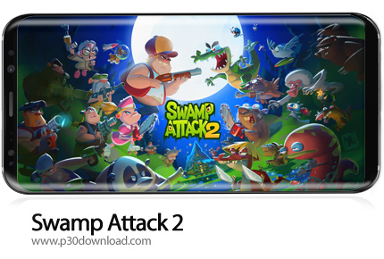 دانلود Swamp Attack 2 v1.0.11.11 + Mod - بازی موبایل حمله به مرداب 2