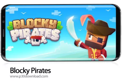 دانلود Blocky Pirates v1.4.1_236 + Mod - بازی موبایل دزد دریایی پیکسلی