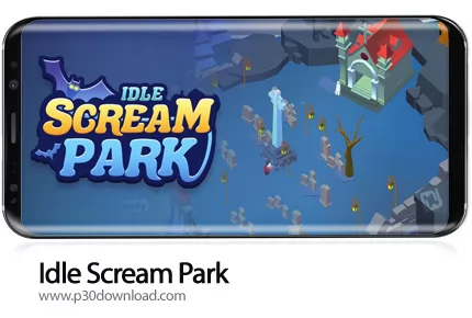 دانلود Idle Scream Park v2.6 + Mod - بازی موبایل پارک وحشت