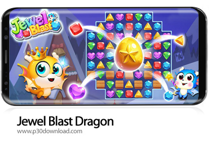 دانلود Jewel Blast Dragon v1.22.10 + Mod - بازی موبایل انفجار جواهر اژدها