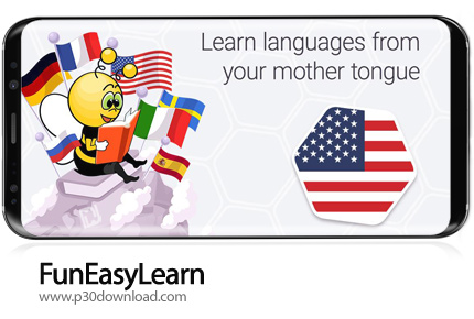 دانلود Learn Languages for Free - FunEasyLearn Premium v2.6.4 - برنامه موبایل یادگیری آسان زبان های 