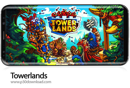 دانلود Towerlands - strategy of tower defense v1.15 + Mod - بازی موبایل سرزمین برج ها