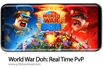 دانلود World War Doh: Real Time PvP v1.7.5 - بازی موبایل جنگ جهانی دو نفره