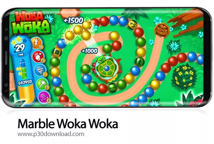 دانلود Marble Woka Woka from the jungle to the marble sea v2.050.05 + Mod - بازی موبایل ماربل ووکا و