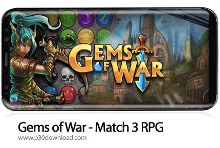 دانلود Gems of War - Match 3 RPG v5.3.5 + Mod - بازی موبایل الماس های جنگ