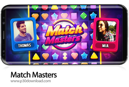 دانلود Match Masters - PVP Match 3 Puzzle Game v3.410 - بازی موبایل استادان مسابقه