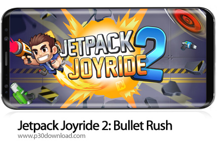 دانلود Jetpack Joyride 2: Bullet Rush v0.0.81 + Mod - بازی موبایل جت سواری 2