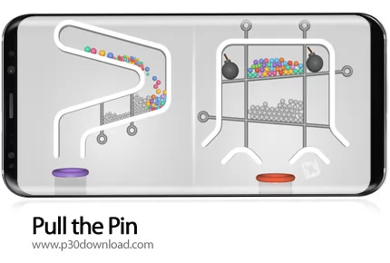 دانلود Pull the Pin v0.65.1 + Mod - بازی موبایل پین را بکش