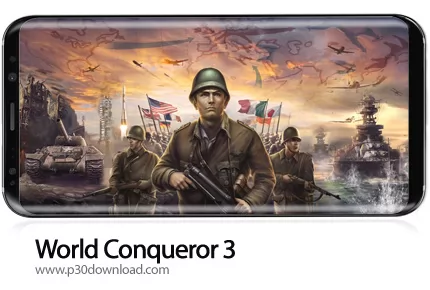 دانلود World Conqueror 3 v1.2.34 + Mod - بازی موبایل فاتح جهان