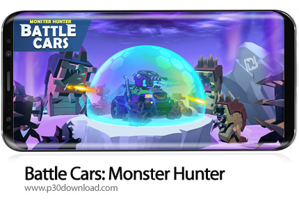 دانلود Battle Cars: Monster Hunter v2.1 + Mod - بازی موبایل ماشین های نبرد: شکارچی هیولا