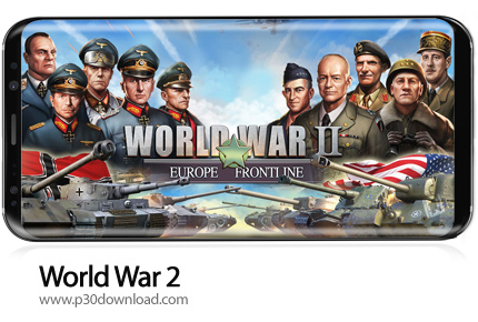 دانلود World War 2: Strategy Games WW2 Sandbox Simulator v256 - بازی موبایل نبردهای جنگ جهانی دوم