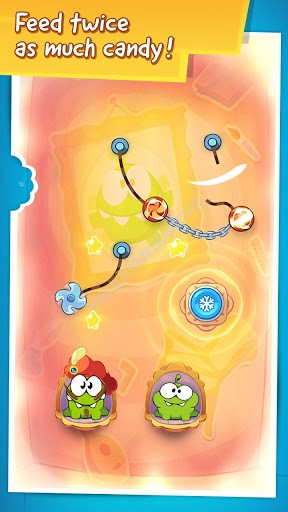 Cut the Rope: Time Travel 1.19.1 - بازی پازلی «طناب را ببر» اندروید + مود