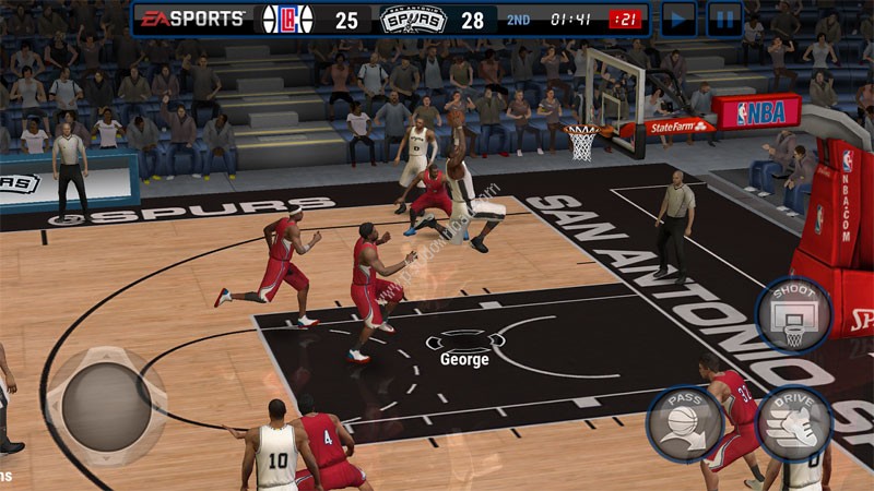 NBA LIVE Mobile Basketbal Screenshot 1