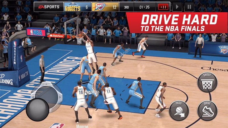 NBA LIVE Mobile Basketbal Screenshot 3