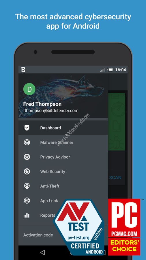 Bitdefender Mobile Security & Antivirus Premium Screenshot 1