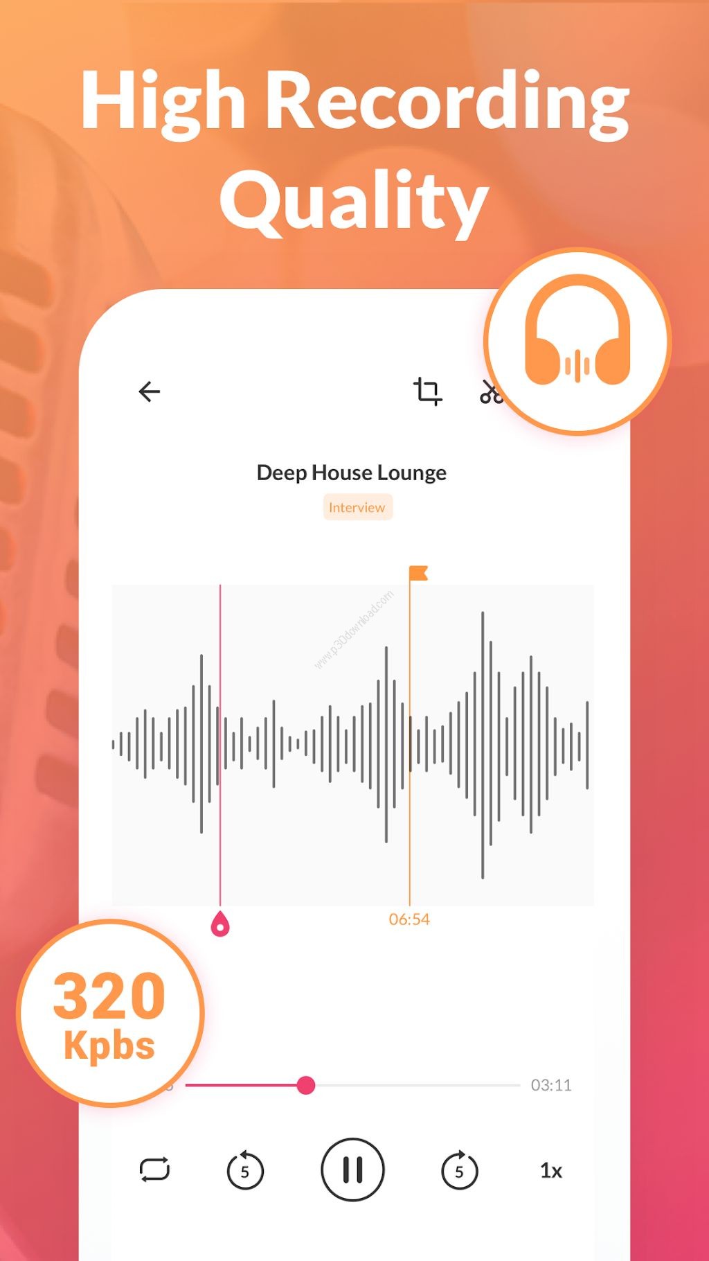 Voice Recorder & Voice Memos Voice Recording App Screenshot 2