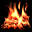 Fireplace 3D Screensaver icon