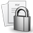 PDF Page Lock icon