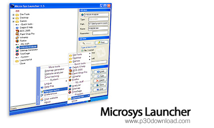 دانلود Microsys Launcher v1.8.4 - نرم افزار دسترسی آسان به برنامه ها و فایل ها