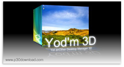 دانلود Yod'm 3D v1.4 - نرم افزار افزایش دهنده فضای دسکتاپ به 4 برابر