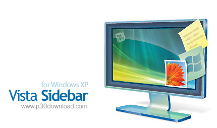دانلود Windows Vista Sidebar - نرم افزار ساید بار ویندوز ویستا مخصوص ویندوز ایکس پی