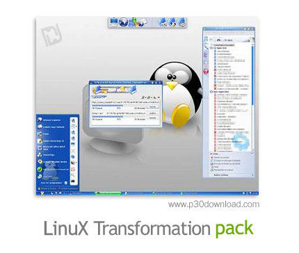 دانلود Linux Transformation Pack v3.0 - نرم افزار تبدیل محیط ظاهری ویندوز به لینوکس